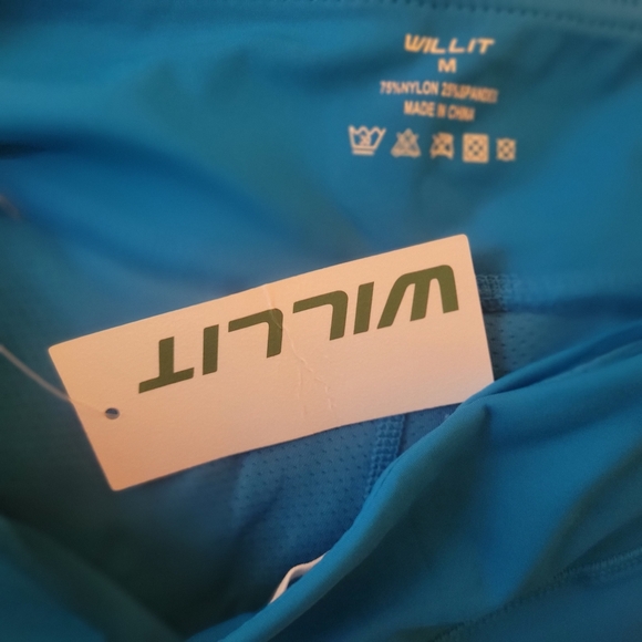 Willit Vibrant Blue Women's Skort. Size M - Picture 5 of 6